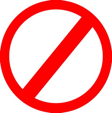 Download No Symbol Computer Icons Traffic Sign No Symbol Clip Art