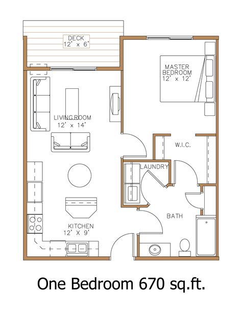 1 Bedroom Unit Floor Plans Home Design Ideas