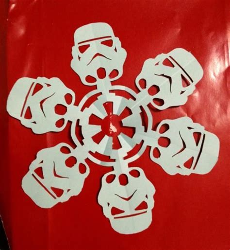 Stormtrooper Snowflake Snowflakes Ice Tray Novelty