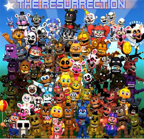 Fnaf World They Resurretion Puzzle Factory