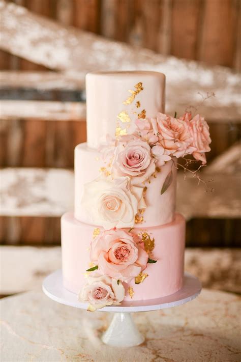 17 Three Tier Wedding Cakes That Make Show Stopping Desserts