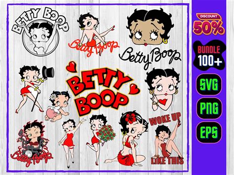 Betty Boop Svg Bundle Layered Betty Boopsvg Easy Cuttshirt Etsy