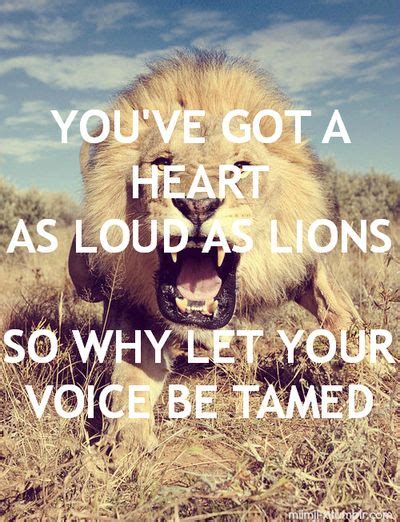 Quotes About Lions Heart Quotesgram