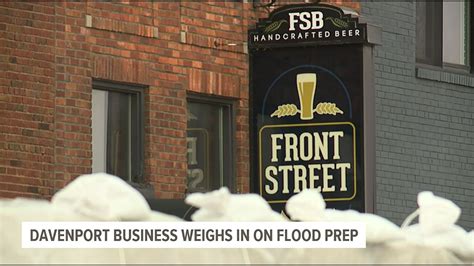 Davenport Mayor Businesses Confident That Flood Prep Will Hold