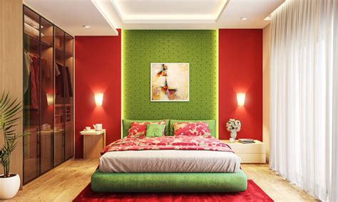 10 Red Colour Bedroom Designs For Your Home Design Cafe