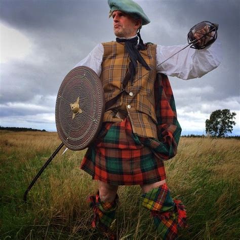 Jacobite Soldier Scottish Warrior Culloden 18th Century Clothing