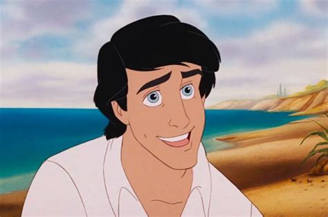 the little mermaid the first look at the castaway prince eric from the set
