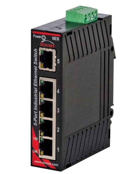 Red Lion Ethernet Switch 5 Port Unmanaged Sl 5es 1 Ethernet Switches