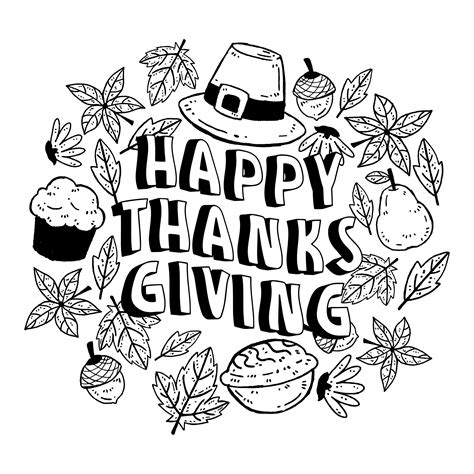 10 best free printable thanksgiving coloring pages