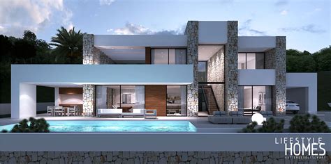 Bewertung von florian aus hannover / deutschland. Villa mit Pool by Lifestyle Homes AG - moderne spanische ...