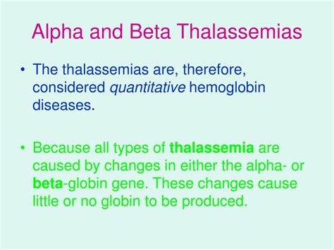 Ppt Beta Thalassemia By Sylvester Powerpoint Presentation Free