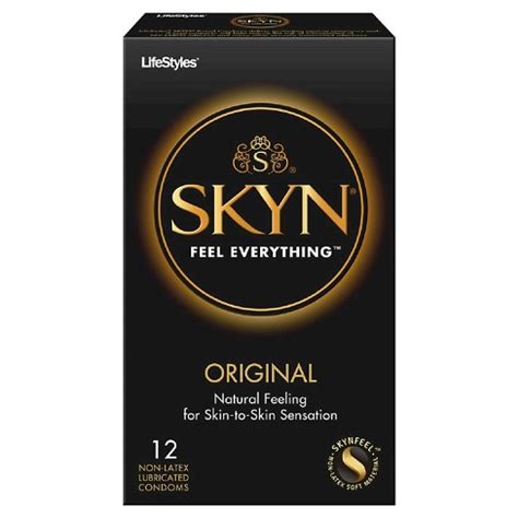 LifeStyles Skyn Original Non-Latex Lubricated Condoms ...