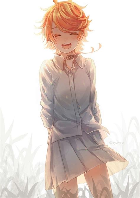 Manga Character Drawing Emma The Promised Neverland Personagens