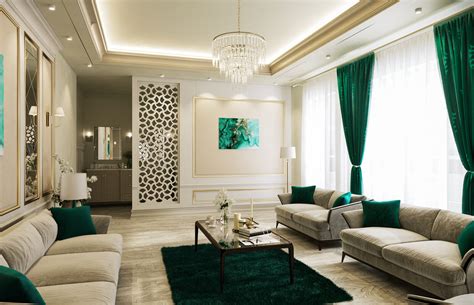 American Style House Interior Design In Dammam Cas