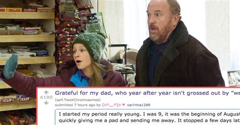 Dad Helps Daughter With Her Period Attn