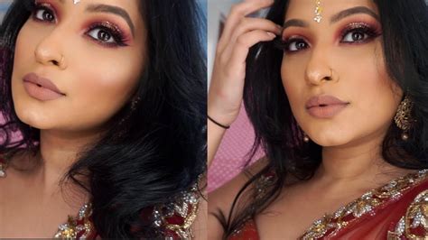 indian wear grwm desi makeup tutorial glambyjasmin youtube