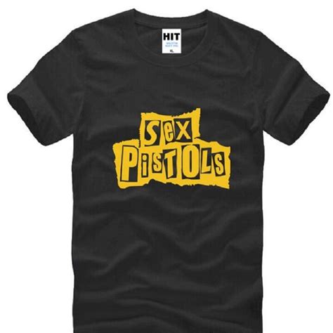 Punk Rock Sex Pistols Printed T Shirts Men Hip Hop Short Sleeve O Neck
