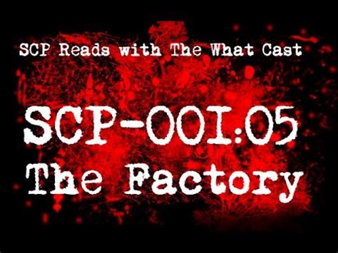 We did not find results for: SCP-001:05 - YouTube