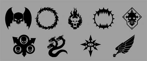 Find And Download Icons And Symbols From The Warhammer 40k