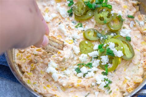 10 Minute Jalapeño Corn Dip Caroline Chambers