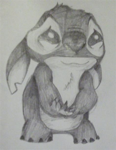 Stitch Sad And Lost By 0han Nah0 On Deviantart