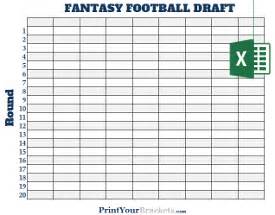 In creating this, we envisioned a process that allows users to have a nuanced draft experience on both your desktop and mobile device. Excel Spreadsheet Fantasy Football Draft Boards