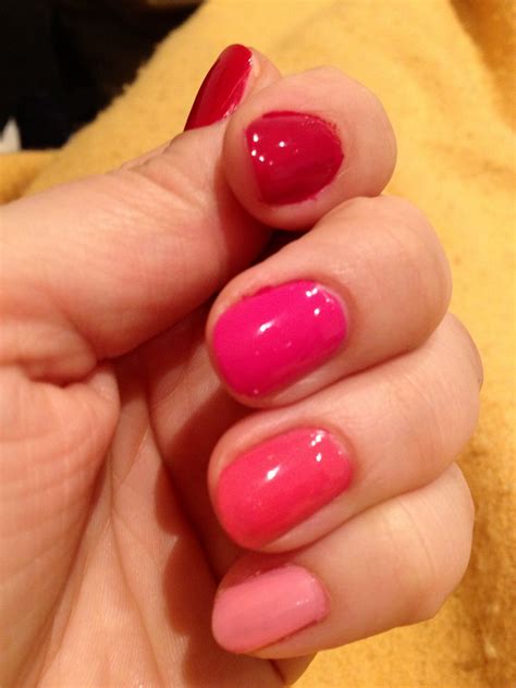 Different Shades Of Pink Different Shades Of Pink Nails Beauty