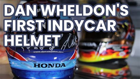 Dan Wheldons First Indycar Helmet Youtube