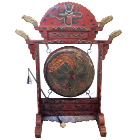 Large Antique Chinese Temple Gong For Sale At 1stdibs