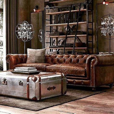 20 Classy Industrial Rustic Living Room Design Youve Must See