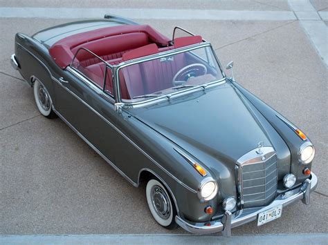 1958, Mercedes, 220 se, Cabriolet, Convertible, Classic, Cars