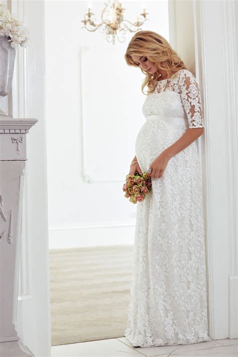 Auf der suche nach brautkleider abendkleider? Mitwachsendes langes Brautkleid Tiffany Rose "Asha" | # ...