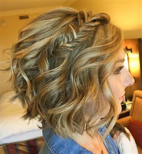Unique Curly Updos For Short Hair For Bridesmaids Stunning And Glamour Bridal Haircuts
