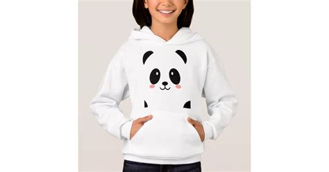 Cute Panda Hoodie Zazzle