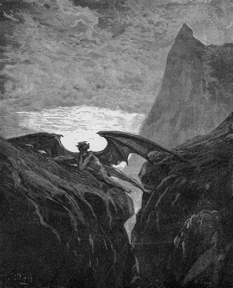 Gustave Doré Illustration For John Miltons “paradise Lost“ 1866
