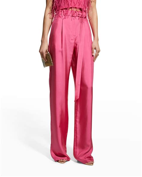 Womens Silk Pants Neiman Marcus