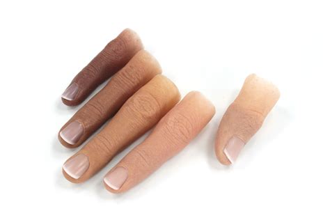 Female Louise Model Basic Full Length Finger Prosthetic In Soft