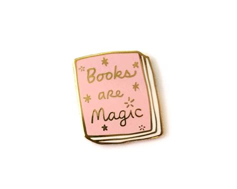 Book Pin Books Are Magic Ideal Bookshelf