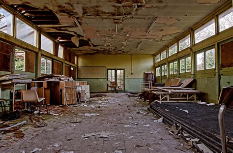 Abandoned Hospital In Coleshill Nr Birmingham