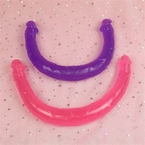 Double Ended Jelly Dildo Women S Adult Sex Toyswoman Etsy