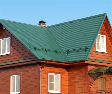 Green Metal Roof Color Green Style Vertical Panelstanding Seam