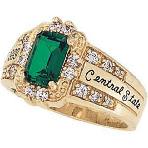 Embry Riddle Womens Illusion College Ring
