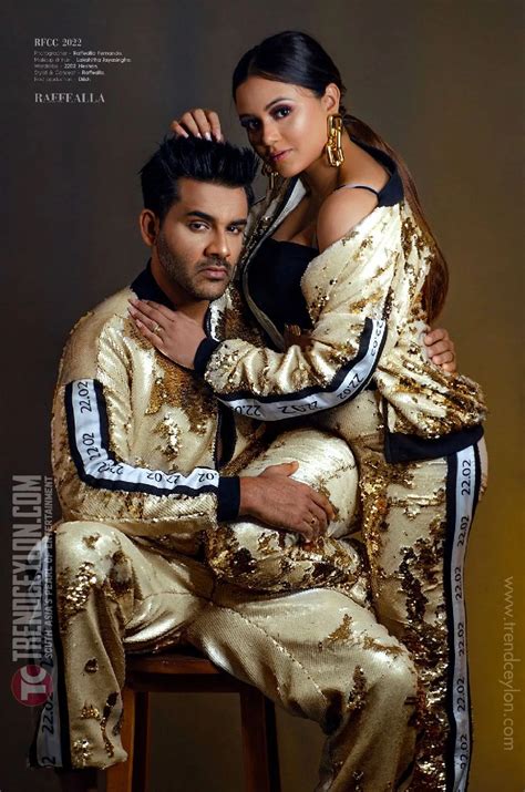 Beautiful Couple Dinakshie And Saranga Photoshoot For Rfcc Calendar