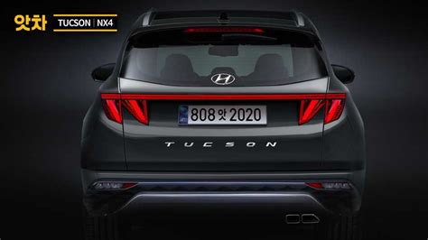 Tucson pushes the boundaries of the segment with dynamic design and outside, tucson is designed to impress while inside, you'll discover a level of roominess, comfort and versatility that exceeds all expectations. 2021 Hyundai Tucson Rendering Rear Black - 5134153