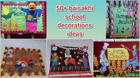 50 Baisakhi School Decorations Ideas Creative School Decorations On