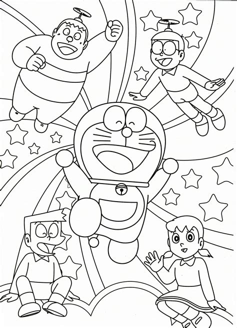 Dibujos Doraemon Para Colorear Imagesee