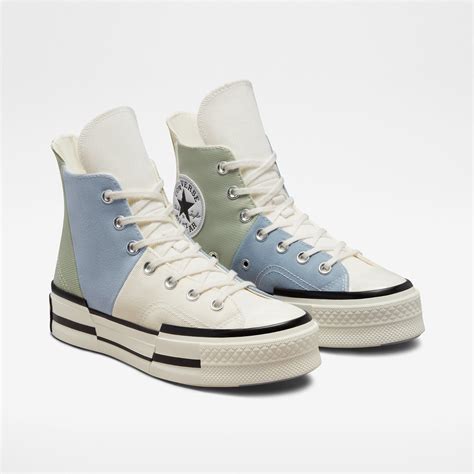 Converse Chuck 70 Plus Material Mashup Unisex Gri Sneaker Kadin Spor Ayakkabı And Sneaker 34