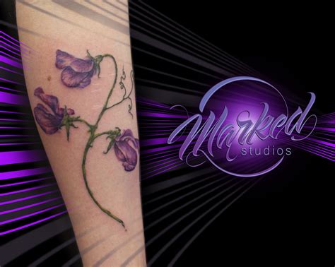 Image Result For Sweet Pea Tattoos Flower Tattoo Back Flower Tattoos