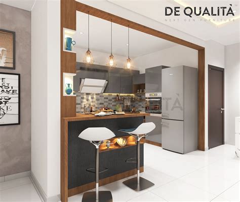 A Beautiful Breakfast Counter Fits Well In Any Kind Of Kitchen Whether