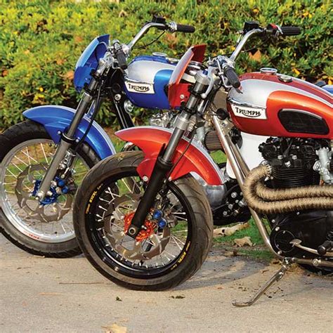 Triumph Classic Motorcycles Street Tracker And Super Moto